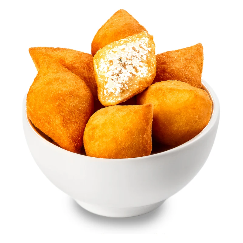 Mini bolinha de filé de tilápia