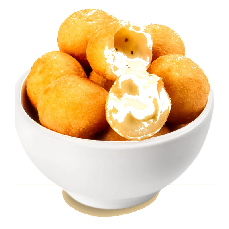 Mini bolinha de queijo puro mandioca