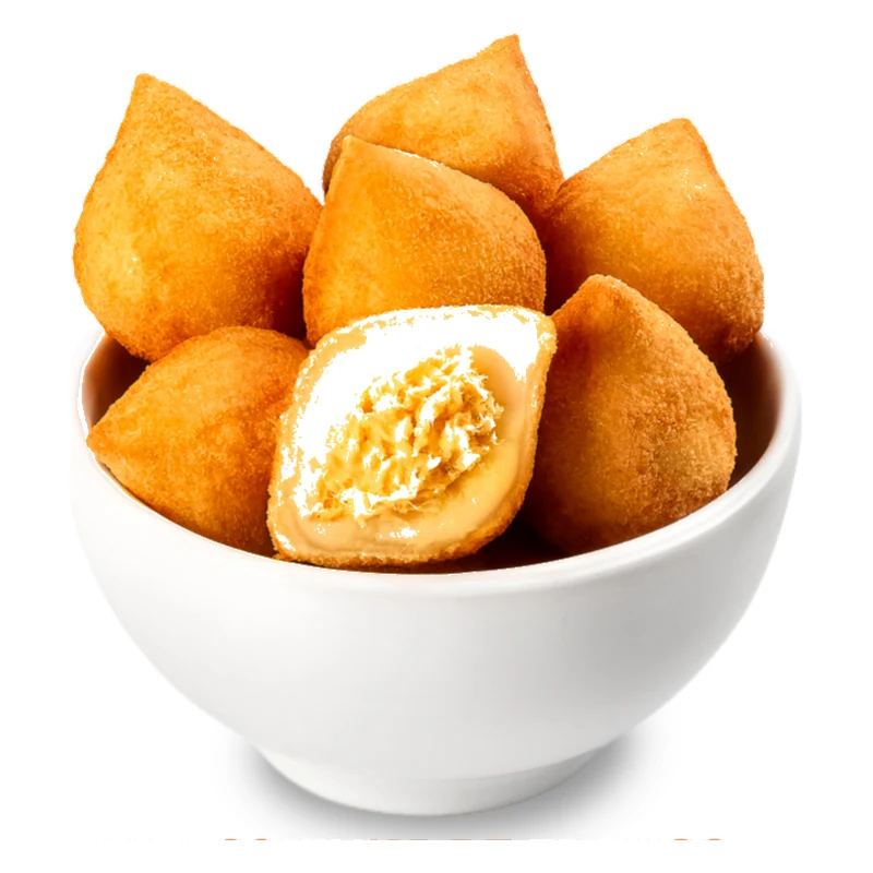 Mini coxinha de frango B. foods